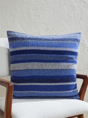Striped Knitted Cashmere Pillow Striped Knitted Cashmere Pillow