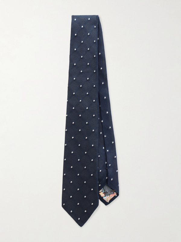 8cm Polka-Dot Silk Tie 8cm Polka-Dot Silk Tie