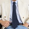 8cm Polka-Dot Silk Tie - OU 8cm Polka-Dot Silk Tie - OU