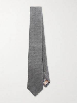 8cm Silk and Wool-Blend Tie 8cm Silk and Wool-Blend Tie