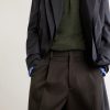 Wide-Leg Wool Trousers - CU
