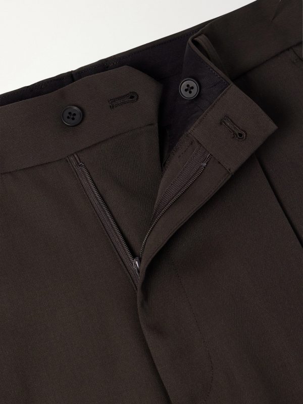 Wide-Leg Wool Trousers - E1