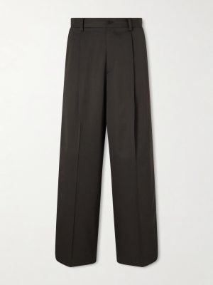 Wide-Leg Wool Trousers Wide-Leg Wool Trousers