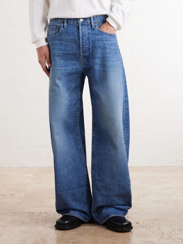 Deformation Panelled Wide-Leg Jeans - FR Deformation Panelled Wide-Leg Jeans - FR
