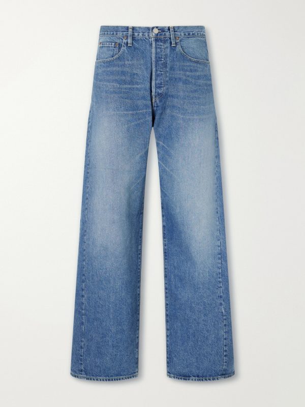 Deformation Panelled Wide-Leg Jeans Deformation Panelled Wide-Leg Jeans