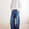 Deformation Panelled Wide-Leg Jeans - OU Deformation Panelled Wide-Leg Jeans - OU