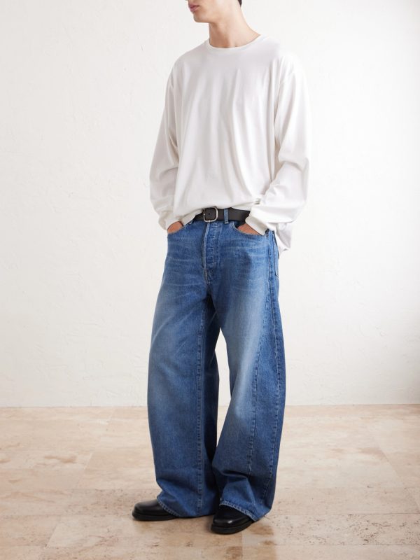 Deformation Panelled Wide-Leg Jeans - OU Deformation Panelled Wide-Leg Jeans - OU