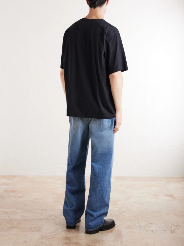 Suvin Cotton-Jersey T-Shirt - BK