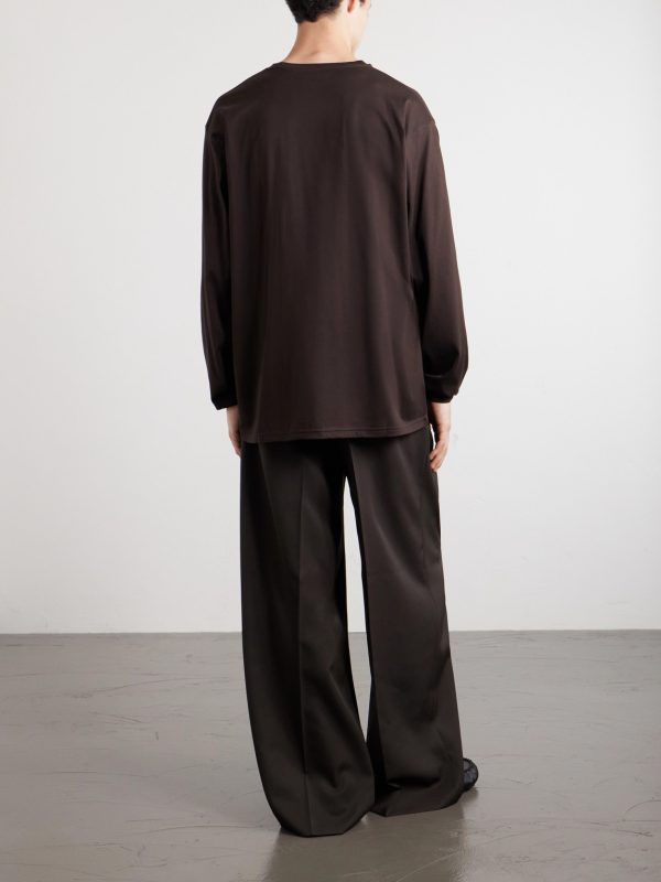 Suvin Cotton-Jersey T-Shirt - BK