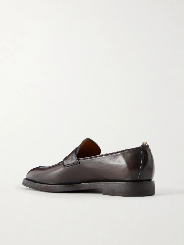 Opera Flexi 101 Leather Loafers - BK