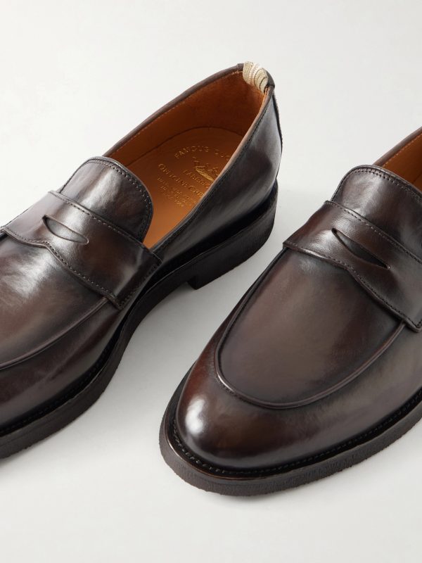 Opera Flexi 101 Leather Loafers - CU