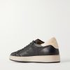 The Answer 005 Leather Sneakers - BK