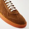 Militia 002 Leather-Trimmed Suede Sneakers - CU Militia 002 Leather-Trimmed Suede Sneakers - CU