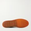 Militia 002 Leather-Trimmed Suede Sneakers - E1 Militia 002 Leather-Trimmed Suede Sneakers - E1