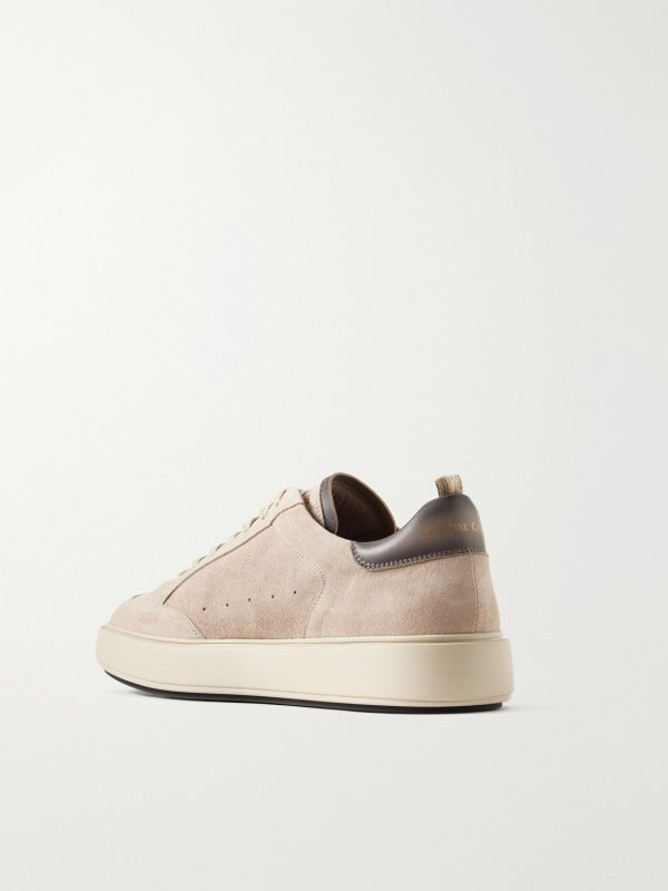 Sequel 001 Lace-Up Suede Sneakers - BK Sequel 001 Lace-Up Suede Sneakers - BK