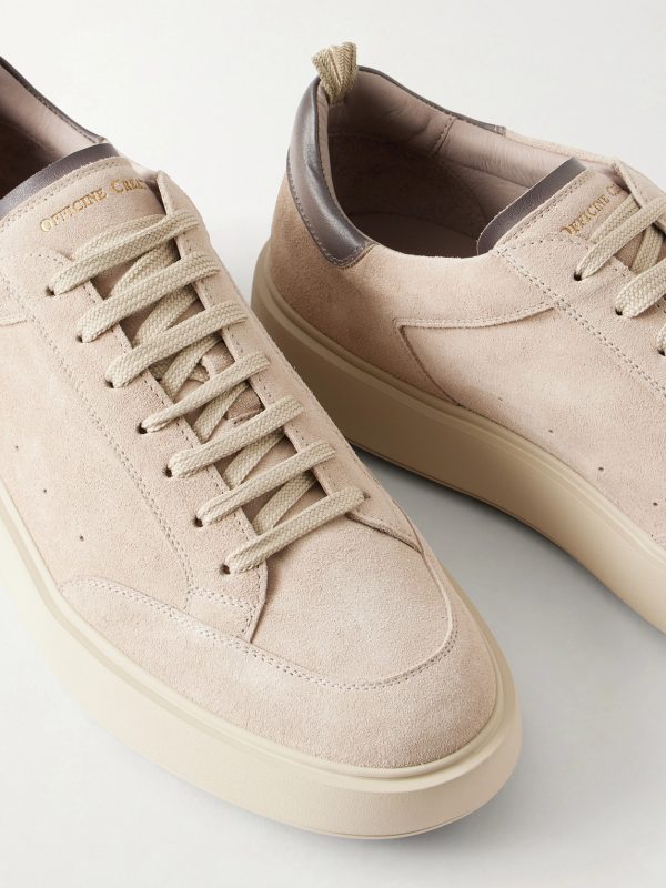 Sequel 001 Lace-Up Suede Sneakers - CU Sequel 001 Lace-Up Suede Sneakers - CU
