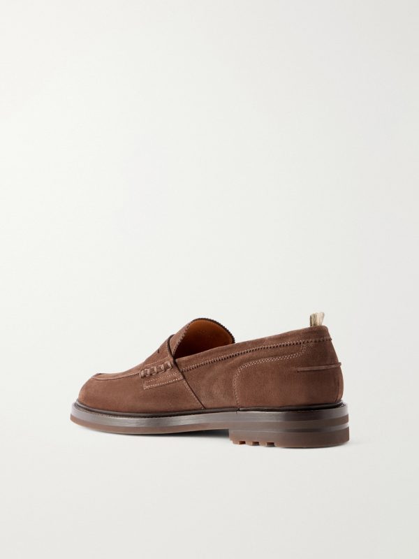 Sax Flexi 001 Suede Loafers - BK Sax Flexi 001 Suede Loafers - BK