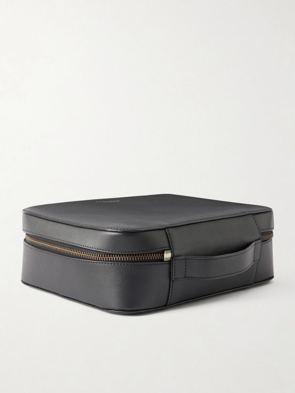 Shoe Care Set with Leather Case - BK