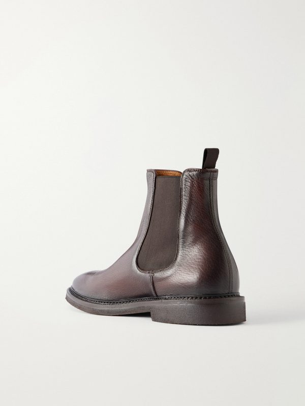 Hopkins Flexi 204 Leather Chelsea Boots - BK
