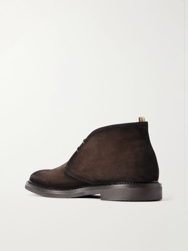 Hopkins 211 Suede Lace-Up Boots - BK