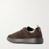 Sequel 001 Lace-Up Suede Sneakers - BK Sequel 001 Lace-Up Suede Sneakers - BK