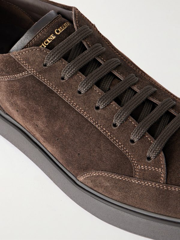 Sequel 001 Lace-Up Suede Sneakers - CU Sequel 001 Lace-Up Suede Sneakers - CU