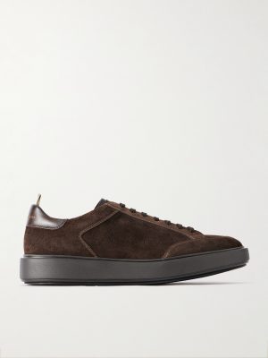Sequel 001 Lace-Up Suede Sneakers Sequel 001 Lace-Up Suede Sneakers