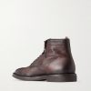Hopkins Flexi 203 Leather Lace-Up Boots - BK Hopkins Flexi 203 Leather Lace-Up Boots - BK