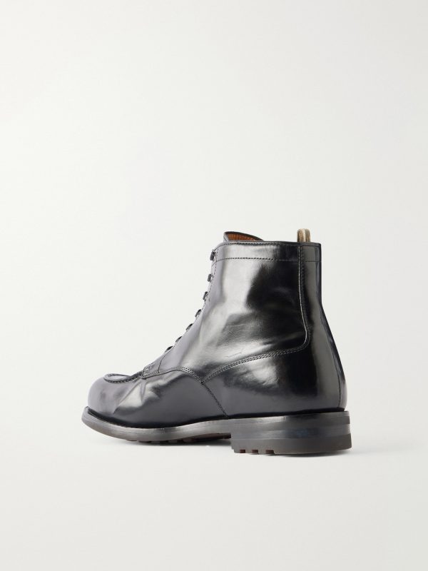 Balata Flexi 002 Leather Boots - BK