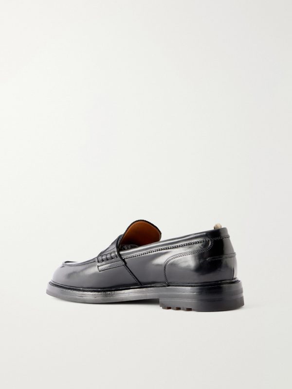 Sax Flexi 001 Leather Loafers - BK Sax Flexi 001 Leather Loafers - BK