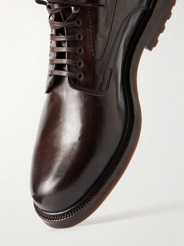 Aston 003 Lace-Up Leather Boots - CU