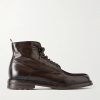 Aston 003 Lace-Up Leather Boots