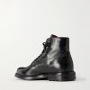 Aston 003 Lace-Up Leather Boots - BK Aston 003 Lace-Up Leather Boots - BK
