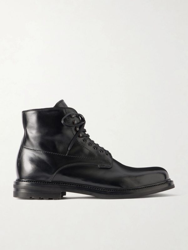 Aston 003 Lace-Up Leather Boots Aston 003 Lace-Up Leather Boots