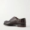Balata Flexi 001 Textured Leather Derby Shoes - BK