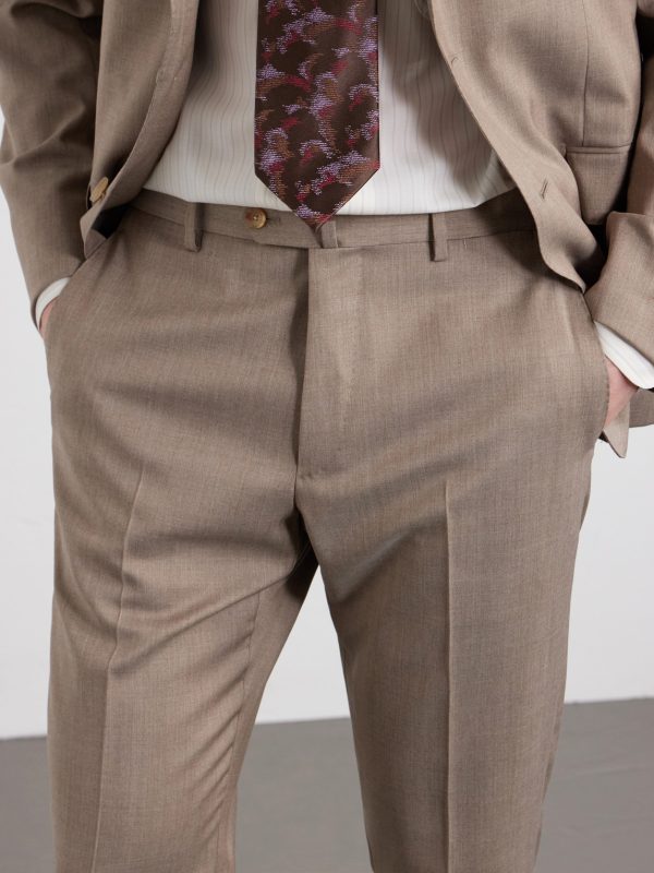 Straight-Leg Wool Suit Trousers - CU
