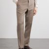 Straight-Leg Wool Suit Trousers - FR