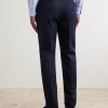 Straight-Leg Twill Suit Trousers - BK Straight-Leg Twill Suit Trousers - BK