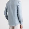 Cotton and Cashmere-Blend Shirt - BK Cotton and Cashmere-Blend Shirt - BK