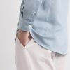 Cotton and Cashmere-Blend Shirt - E2 Cotton and Cashmere-Blend Shirt - E2