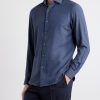 Cotton and Cashmere-Blend Shirt - FR