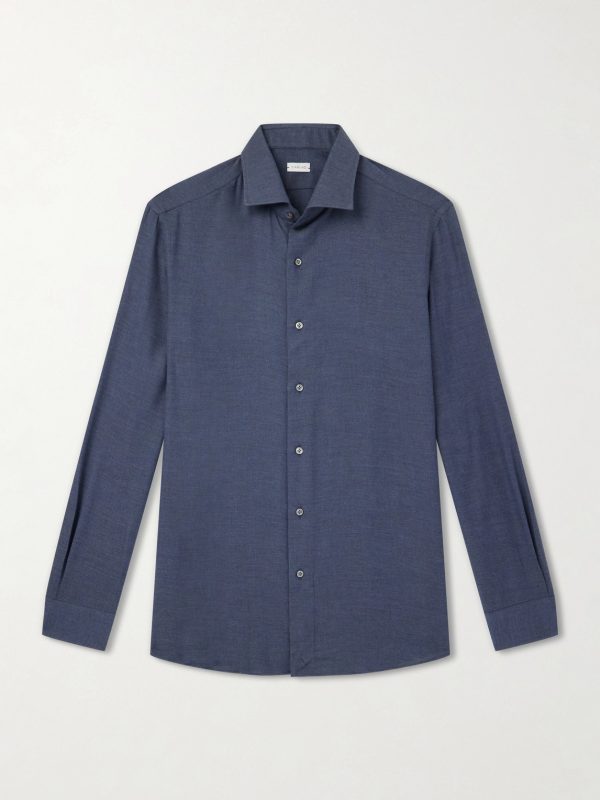 Cotton and Cashmere-Blend Shirt