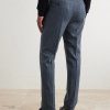 Pinstripe Wool and Cashmere-Blend Suit Trousers - BK Pinstripe Wool and Cashmere-Blend Suit Trousers - BK