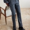 Pinstripe Wool and Cashmere-Blend Suit Trousers - CU Pinstripe Wool and Cashmere-Blend Suit Trousers - CU
