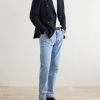 Aida Double-Breasted Wool-Basketweave Blazer - OU