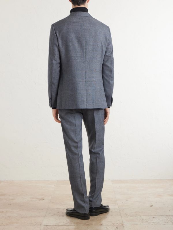 Norma Prince of Wales Wool Suit Jacket - BK Norma Prince of Wales Wool Suit Jacket - BK