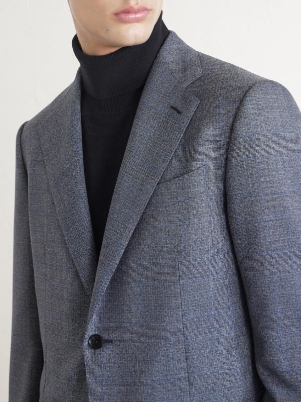 Norma Prince of Wales Wool Suit Jacket - CU Norma Prince of Wales Wool Suit Jacket - CU