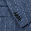 Norma Pinstripe Wool and Cashmere-Blend Suit Jacket - E1 Norma Pinstripe Wool and Cashmere-Blend Suit Jacket - E1