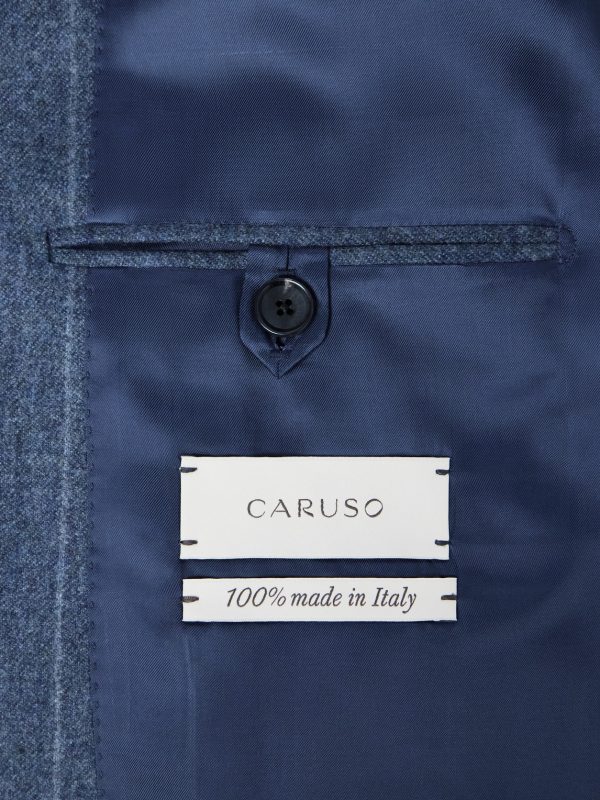 Norma Pinstripe Wool and Cashmere-Blend Suit Jacket - E2 Norma Pinstripe Wool and Cashmere-Blend Suit Jacket - E2