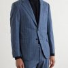 Norma Pinstripe Wool and Cashmere-Blend Suit Jacket - FR Norma Pinstripe Wool and Cashmere-Blend Suit Jacket - FR